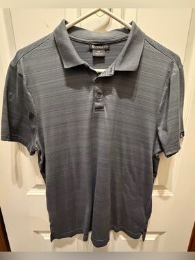 Kyodan Men's Heathered Charcoal Polo